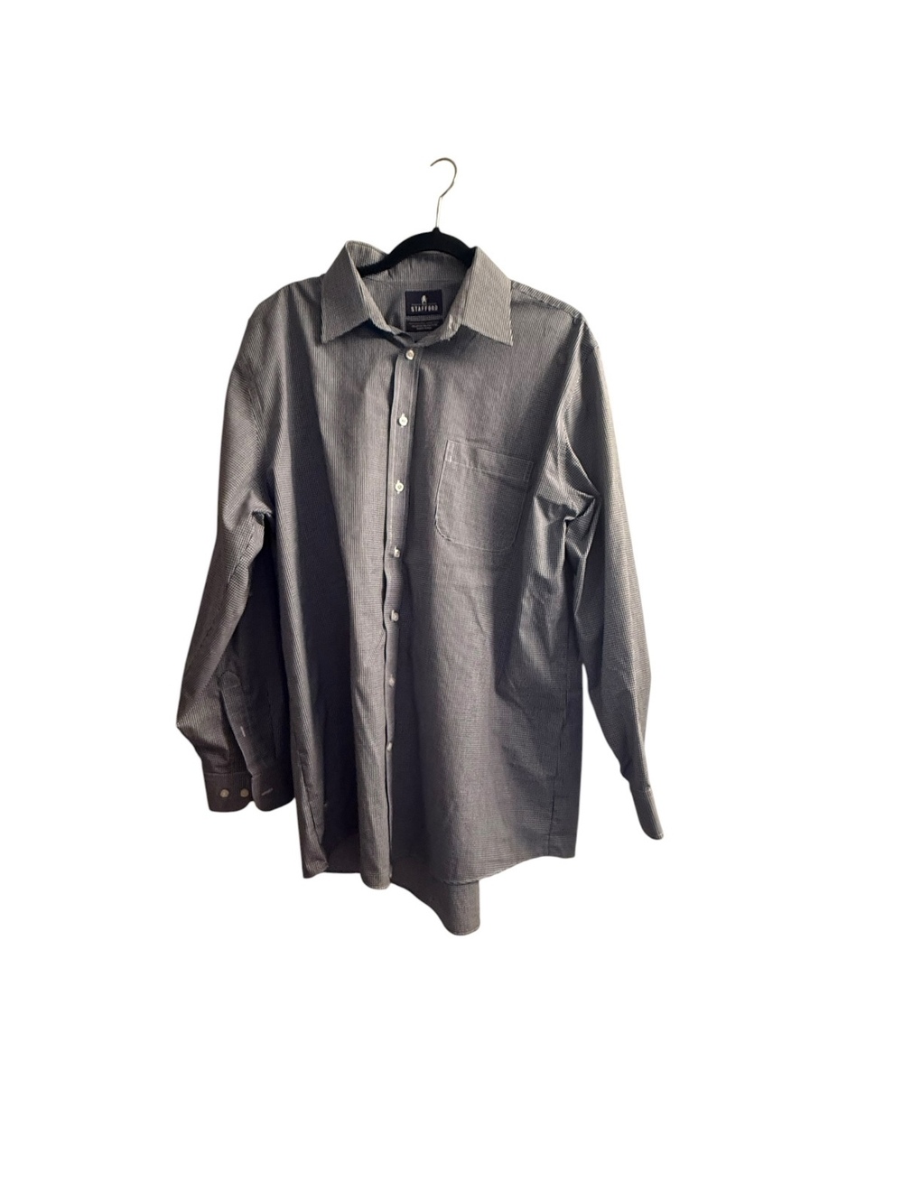 Stafford Performance Super Shirt Regular Fit 17 34-35